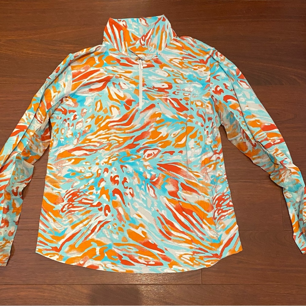 Vibrant Multicolor Long Sleeve Top